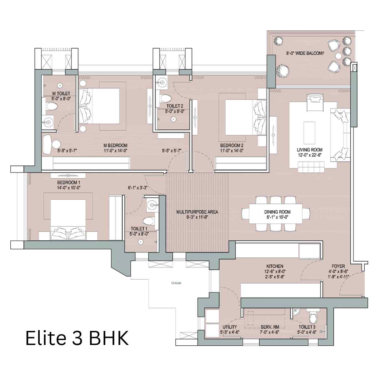 Oberoi-Garden-City-Floor-Plan-Elite-3-BHK