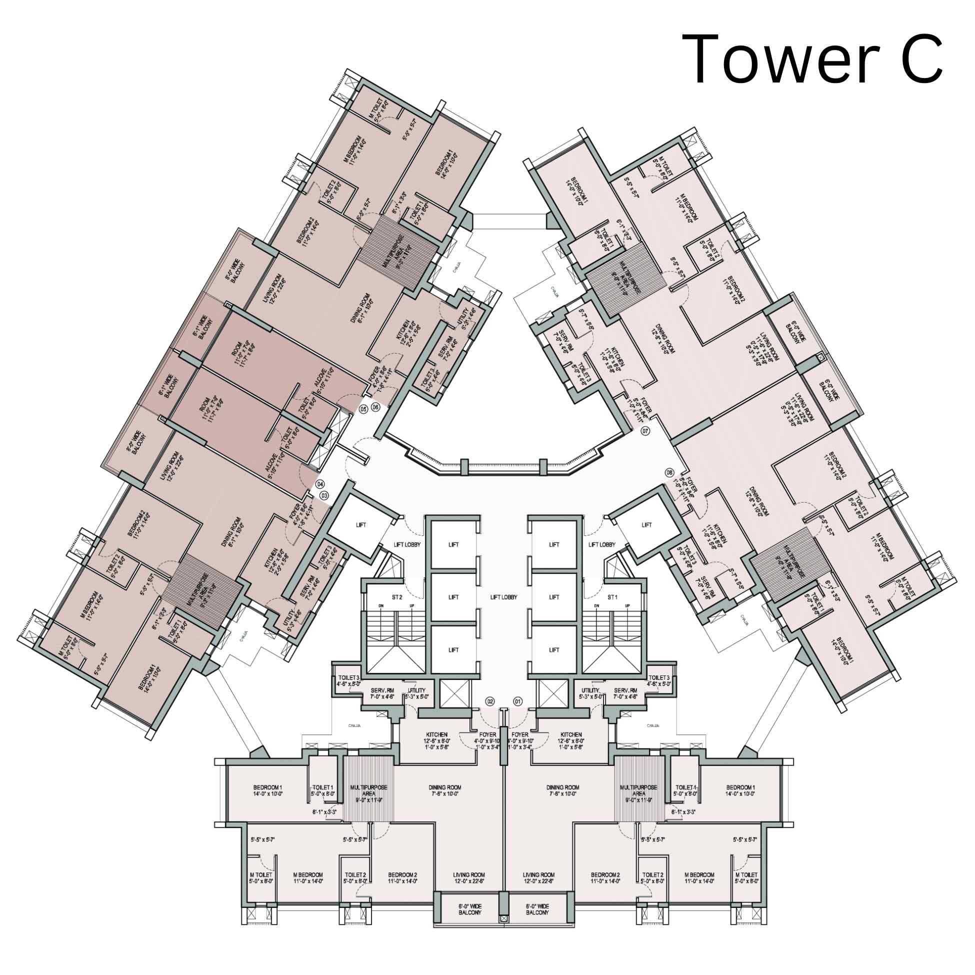 Oberoi-Garden-City-Floor-Plan-Tower-C